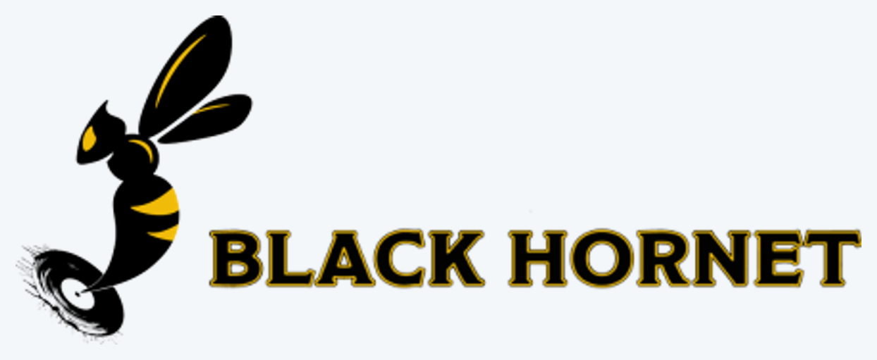 Logo rozhlasové stanice Black Hornet Radio