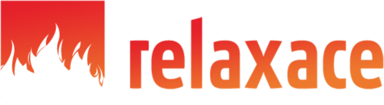 Logo rozhlasové stanice Rádio Relaxace - Oheň v krbu